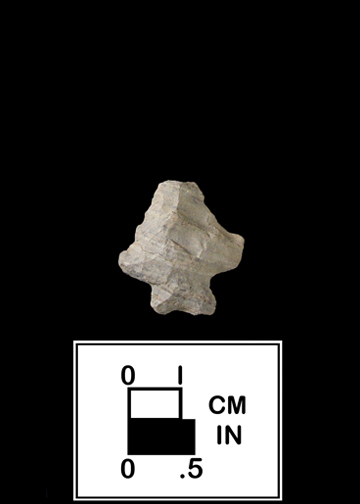 Kanawha point from site 18FR28-87.173 (Geasey Collection)-click on image to see larger view.